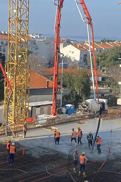 Beton - Prijevoz i pumpanje betona - Beton Jukić Zadar