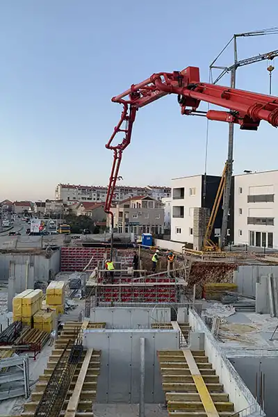 Beton - Prijevoz i pumpanje betona - Beton Jukić Zadar