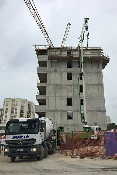 Prijevoz betona - Prijevoz i pumpanje betona - Beton Jukić Zadar