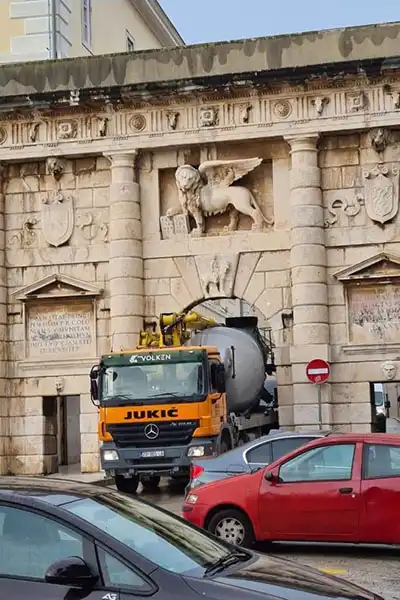 Prijevoz betona - Prijevoz i pumpanje betona - Beton Jukić Zadar