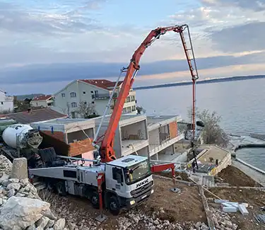 Pumpanje betona - Prijevoz i pumpanje betona Zadar