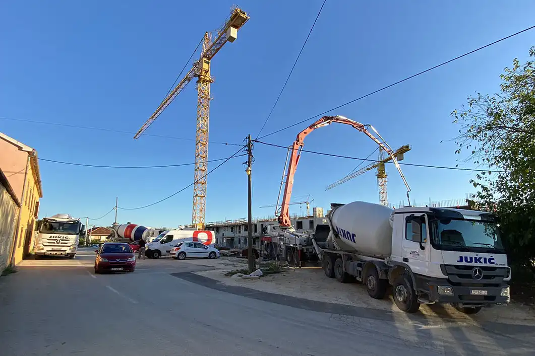 Beton - Prijevoz i pumpanje betona - Beton Jukić Zadar